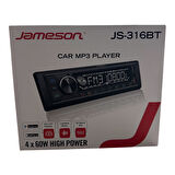JAMESON JS-316BT OTO TEYP 2025 YENİ ÜRÜN