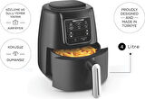 Karaca Air Pro Cook 3 In 1 Xl Ev Yemeği, Közleme, Sulu Yemek Tencereli Airfryer Black Shine 4 Kişilik