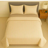 English Home Classy Twill King Size Nevresim Takımı 240x220 Cm Bej