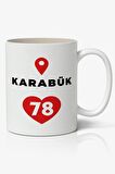 Karabük Baskılı Kupa Bardak Baskılı Kahve Kupa Bardak
