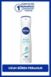 Nivea Kadın Sprey Deodorant Fresh Comfort 150ml, Ter Kokusuna Karşı 48 Saat Koruma, Gün Boyu Ferahlık