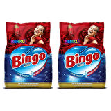 Bingo Matik Toz Çamaşır Deterjanı Renkli 4 Kg x 2 Adet