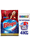 Bingo Matik Toz Çamaşır Deterjanı Renkli 4 Kg x 2 Adet