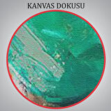 Covid 19 Dövüşen Soyut Hemşire Portresi, Tıbbi Soyut Kanvas Tablo-5246