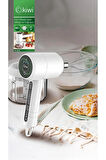kiwi Kc-8232 2'si 1 Arada Şarjlı Mikser ve Gıda Doğrayıcı Rondo 200 Ml