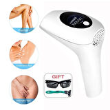 Profesyonel  Lazer Epilasyon Aleti 999.999 Atım Tüy Alma Cihazı Kadın Erkek lazer IPL Tüm Bölge (5250)