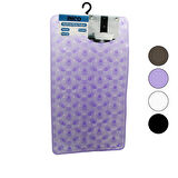 DİKDÖRTGEN - LÜX PVC PETEK DESEN - ŞEFFAF-BUZLU 98PCS VANTUZ KAYDIRMAZ BANYO - KÜVET PASPAS 37X68CM (5250)