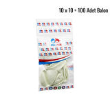 BEYAZ 100PCS BALON G-90A (5250)