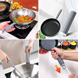 Isıya Dayanıklı Silikon Kauçuk Tencere,Kapı Tutma Kılıfı Kendinden Küçülen,Her Sapa Uyumlu Tava Kulp Yalıtımı 12-15 cm (5250)