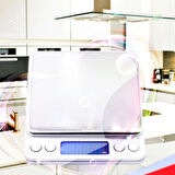 Elektronik 3 kg Kapasiteli Dijital Hassas Kantar Mutfak Tartısı Terazi (5250)