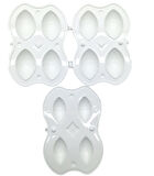 PLASTİK 4LÜ İÇLİ KÖFTE YAPMA KALIP APARATI (5250)