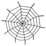 Halloween Cadılar Bayramı Örümcek Ağ Dekor Siyah 1.5 Metre (5250)