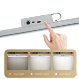 KUMANDALI - ZAMAN - IŞIK GÜCÜ AYARLI METAL ASKILI - USB ŞARJLI LAMBA FENER 20SMD LED (5250)