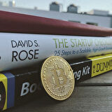 Bitcoin Madeni Hatıra Parası Madeni Bitcoin Hediye Sikke Para (5250)