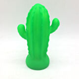 Pilli Silikon Led Işıklı Sevimli Kaktüs Gece Lambası Aydınlatması (5250)
