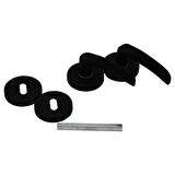 ÇELİKEL ERİŞ-10 AMERİKAN ODA KAPI KOLU SİYAH (5250)