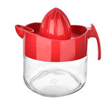 300ml Cam Hazneli Pratik Limon Narenciye Sıkacağı KC-405 (5250)