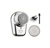 Mini Shaver Sıfır Sakal Taşınabilir Şarjlı Tıraş Makinesi IPX6 Korumalı  (5250)