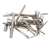 10 Parça Çelik Alyan Seti Kısa Düz Köşe Alyan Anahtar Takımı (5250)