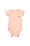 Basic Kısa Kol Body Pembe