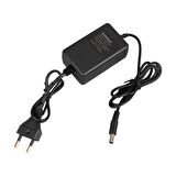 12 VOLT - 2 AMPER 5.5*2.1 UÇLU YERLİ ÜRETİM PLASTİK KASA MASAÜSTÜ ADAPTÖR (4172)