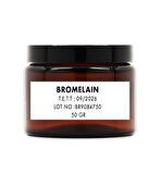 BROMELAIN (Bromelain) EXTRACT TOZ (800 GDU) HAMMADDE 50 gr