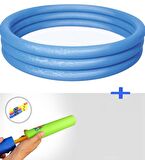 Su Pompalı-Bestway 51025, 3 Boğum Şişme Çocuk Havuzu, 122x25cm