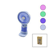 USB ŞARJLI MİNİ EL FANI ÇAP:8.4 - Y:16CM SABİT BAŞLIK 3-KADEME HIZT ELEFONLUKLU MASAÜSTÜ AYAK VANTİLATÖR (5256)