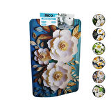 DİKDÖRTGEN - DESENLİ   38X85CM   SU EMİCİ - SİHİRLİ  BANYO PASPASI  ELASTİK (5256)