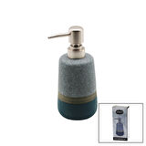 OKYANUS MAVİ - GRİ - KAHVE - MAT DESEN SERAMİK SIVI SABUNLUK (5256)