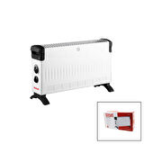 İTİMAT CH-2020UM KÜÇÜK BOY KONVEKTÖR ISITICI - SOBA ELEKTRİKLİ TURBO ISITMA 3-KADEME ISI AYARLI TERMOSTAT=750-1250-2000W (5256)