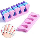 Parmak Ayırıcı Sünger Manikür Pedikür Aparatı 5 ADET (5256)