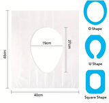 Hijyenik Tek Kullanımlık Klozet Kapağı Poşeti 50 Adet KUTULU (5256)