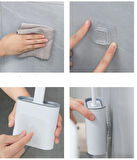 Hijyenik Klozet Temizleme Silikonu Esnek Fırça (5256)