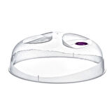 Mikrodalga Fırın Koruyucu Sızdırmaz Gıda Koruyucu Dayanıklı Yiyecek Isıtma Kapağı (5256)