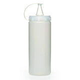 Şeffaf Kapaklı Sızdırmaz Yağlık Sosluk Şişesi Plastik Yağdanlık 400 ml. AP-9028 (5256)