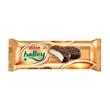 Ülker Halley Çikolata Kaplamalı Sandviç Bisküvi 8'Li 240 G x 4 Adet