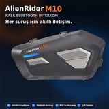AlienRider M10 Bluetooth Kask İnterkomu - IP67