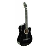 Klasik Gitar Segovıa Cutaway Siyah SGC1501BK