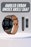 Yuvarlak Kasa 46mm Akıllı Saat Android Ve IOS Uyumlu Uyku ve Sağlık Takibi - Lisinya