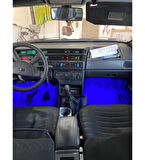 Modül 3 Led 3W Kablolu Parmak Led  5 adet Mavi Renk