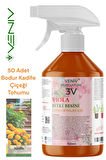VENİV AGRİCULTURE 3V Viola 500 ml Çiçeklendirici + 50 Bodur Kadife Çiçeği Tohumu – Bahçenize Sıcak Bir Dokunuş