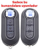 Doblo Ducato Boxer Jumper Uyumlu Nano Silikon Anahtar Kılıfı Kumanda Kılıfı Oto Anahtarlık