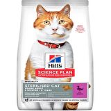 Hills Young Sterilised Ördekli Kısırlaştırılmış Kedi Maması 3 Kg