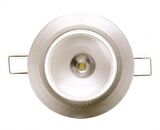 Led’li lamba. 12V. Gömme. Alüminyum gövde, beyaz plastik finisyon 