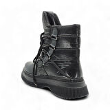 Caprito K102 Bot Siyah Cilt