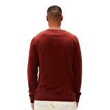 Badbear Logo Crewneck Sweatshirt Kahve-Siyah