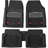Seat İbiza Hb 2011 4d Havuzlu Üniversal Yeni Nesil Pro Paspas Siyah - Gri