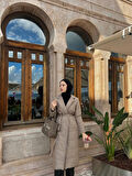 Calypso Capitone Kumaş Trençkot TNS-4346
