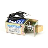 JF-S0837DL DC 12V 1A 10 mm Hareketli 15N  Solenoid Elektromıknatıs
